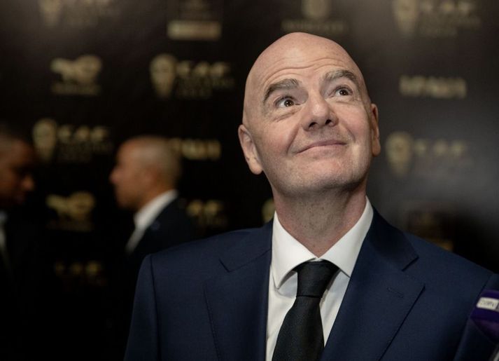 Gagnrýnið bréf Evrópuþingmanna er stílað á Gianni Infantino, forseta FIFA.
