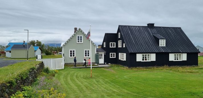 Byggðasafn Árnesinga verður 70 ára fimmtudaginn 1. júní en hér má sjá Húsið á Eyrarbakk en það hús á  Eyrarbakka, Kirkjubær, Eggjaskúrinn og Sjóminjasafnið á Eyrarbakka eru opin alla daga kl. kl. 10-17 og er sjón sögu ríkari.