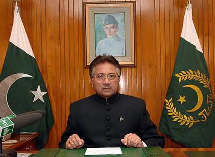 Pervez Musharraf, forseti Pakistans.