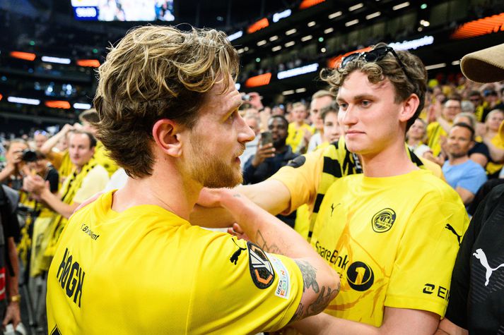 Kasper Högh skoraði fimm mörk fyrir Bodö/Glimt í norska boltanum í gær en fékk aðeins eitt þeirra dæmt gilt.