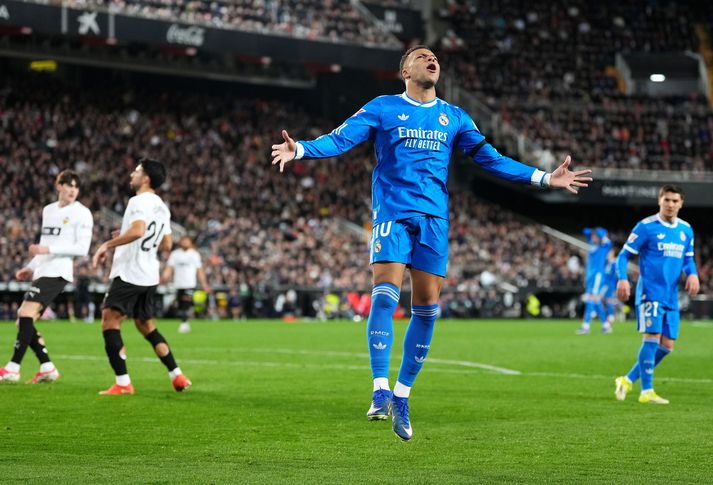 Kylian Mbappe skoraði sitt 23. deildarmark á tímabilinu.