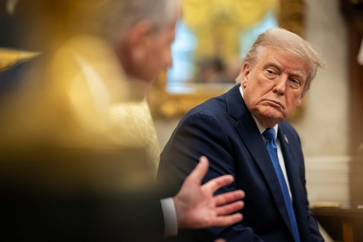 Donald Trump, forseti  Bandaríkjanna.
