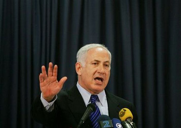 Benjamin Netanyahu, forsætisráðherra Ísraels.