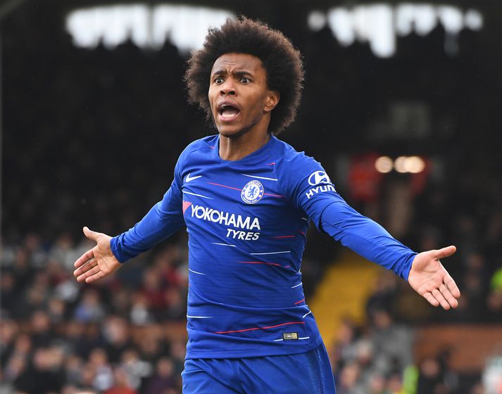 Willian hefur verið hjá Chelsea síðan 2013.