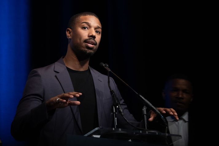 Michael B. Jordan gekk í gegnum erfiða tíma þegar hann lék í Black Panther.