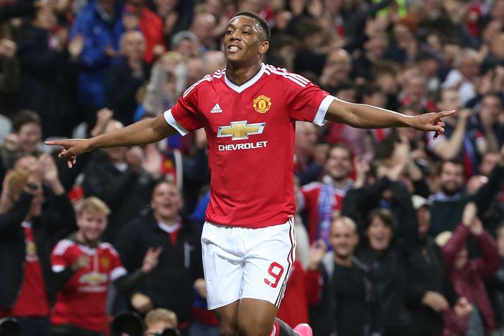 Anthony Martial fer vel af stað með Manchester United.