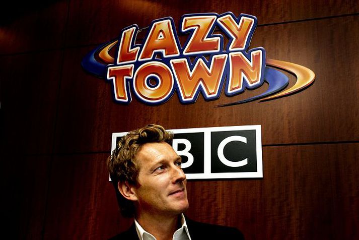 Lazytown Latibær blaðamannafundur
