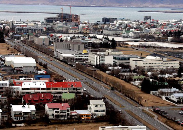 Suðurgata í Reykjavík.