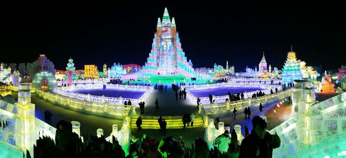 Hallgrímskirkja verður hápunktur sýningarinna.