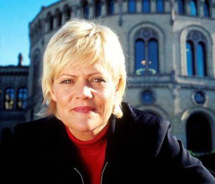 Kristín Halvorsen, fjármálaráðherra Noregs.
