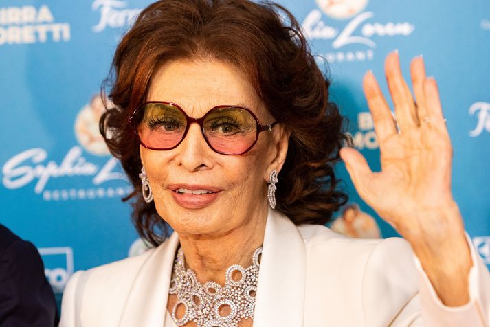 Sophia Loren er ein ástkærasta stjarna ítalskrar kvikmyndagerðar.