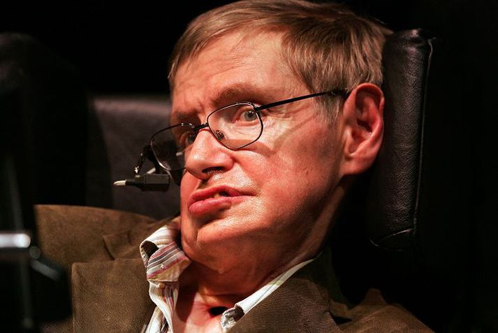 Stephen Hawking hvetur fólk til að leita að svörum.