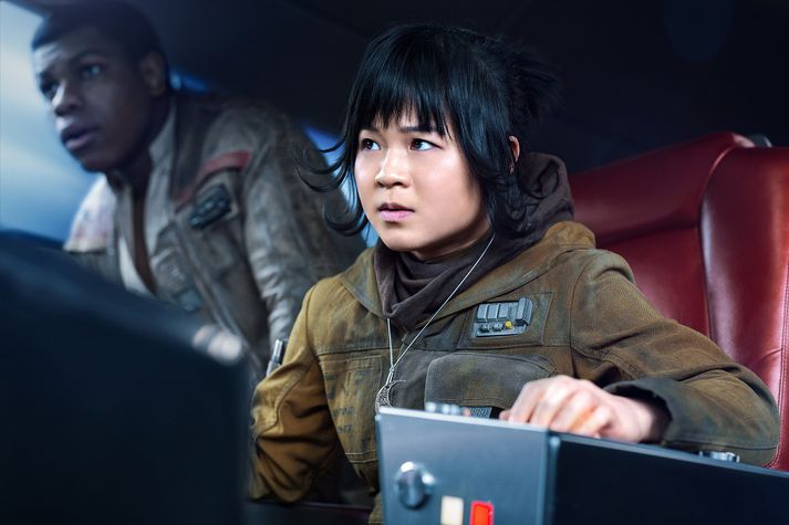 Kelly Marie Tran í hlutverki Rose Tico í kvikmyndinni The Last Jedi.