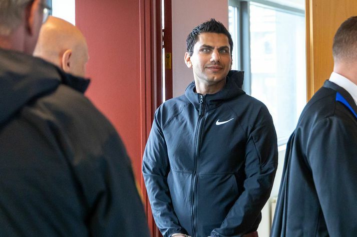 Mohamad Kourani í Héraðsdómi Reykjaness í morgun.