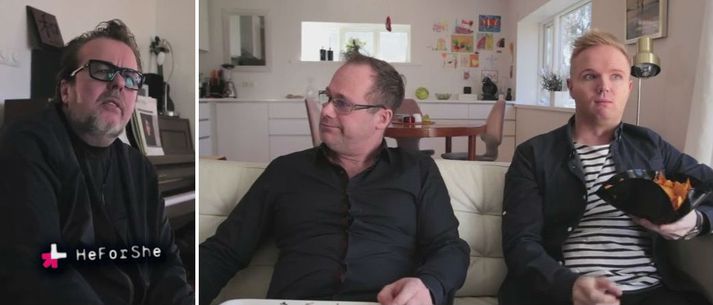 Björgvin, Bjarni og Friðrik ættu að leggja leiklistina fyrir sig.