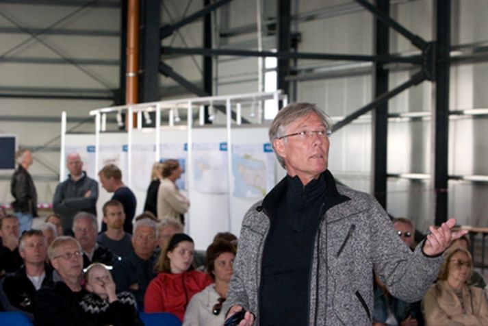 Birgir Hlynur Sigurðsson, sviðsstjóri skipulags- og umhverfissviðs Kópavogsbæjar á fundinum í gær.