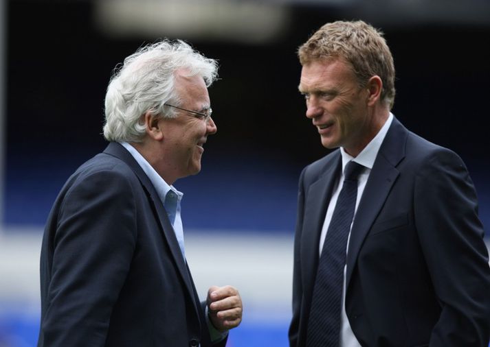 Kenwright er hér með David Moyes, stjóra liðsins.