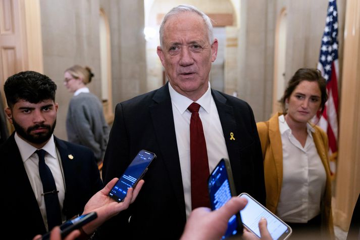 Benny Gantz er hættur í stjórn Netanjahús.