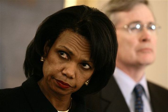 Condoleezza Rice, utanríkisráðherra Bandaríkjanna.