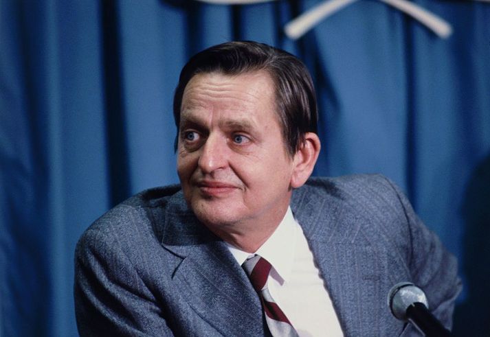 Olof Palme var forsætisráðherra Svíþjóðar á árunum 1969 til 1976 og aftur frá 1982 til dauðadags.