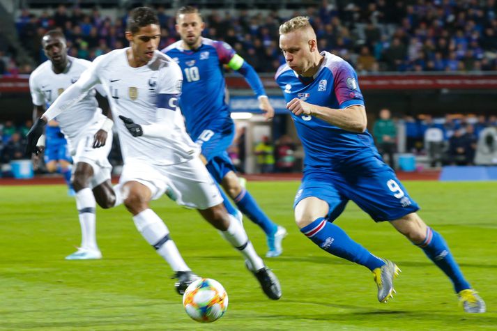 Kolbeinn Sigþórsson og félagar í íslenska landsliðinu eiga að mæta stórþjóðum í Þjóðadeildinni í haust.