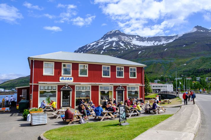 Á Seyðisfirði er spáð ansi góðu veðri. Vonandi rætist sú spá fyrir Seyðfirðinga.
