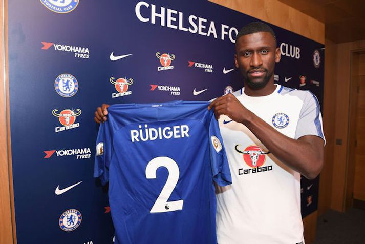 Rudiger mun spila í treyju númer 2 fyrir Chelsea.
