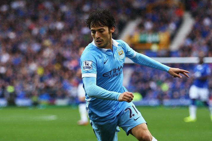 David Silva, töframaðurinn á miðju Manchester City.