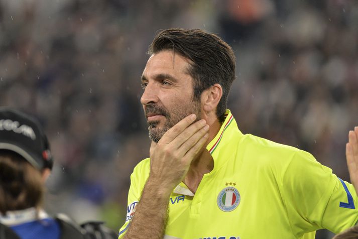 Buffon er goðsögn hjá Juventus.