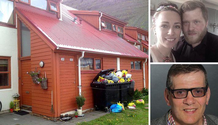 Lykt af rusli berst inn til íbúa hússins.
