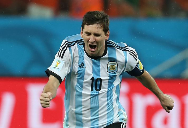 Lionel Messi á stefnumót við örlögin í kvöld.