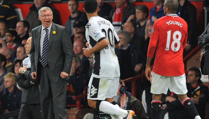 Sir Alex Ferguson, stjóri Manchester United
