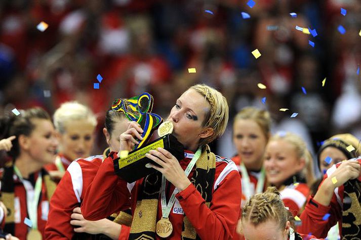 Katrine Lunde Haraldsen hefur verið með frá 2002.