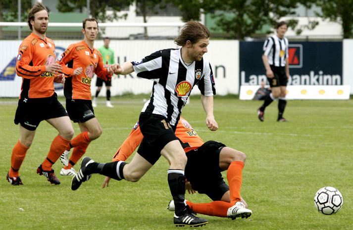 Viktor Bjarki á ferðinni með KR sumarið 2008.