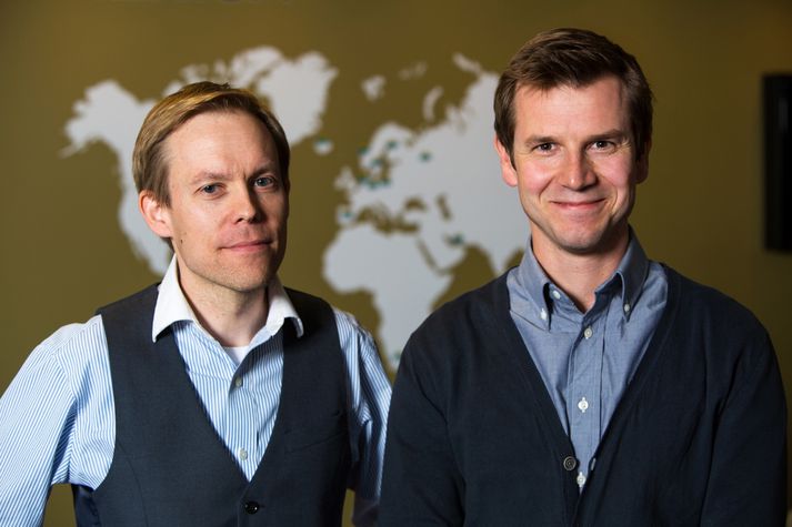 Jóhann Braga Fjalldal og Björgvin Inga Ólafsson.