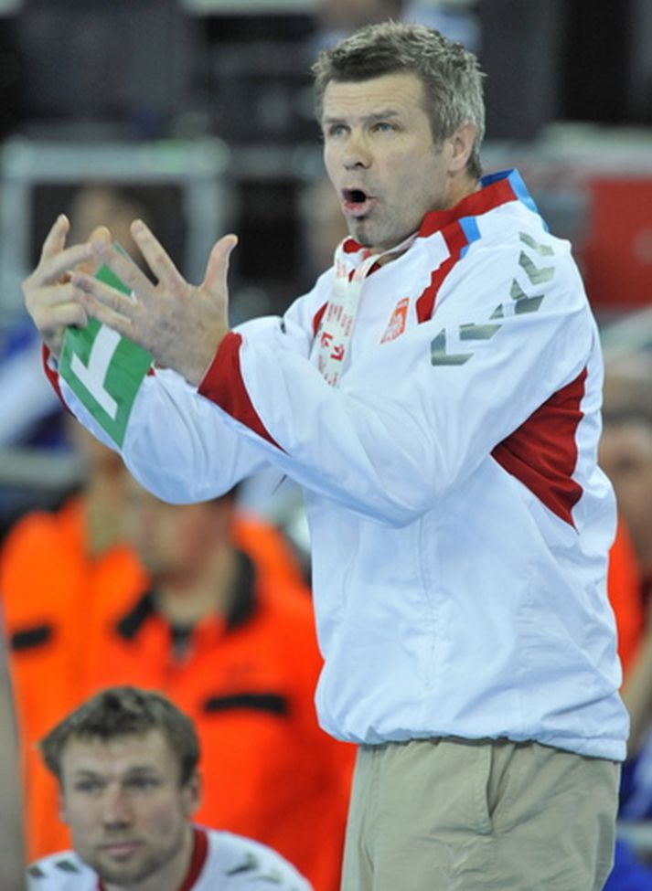 Bogdan Wenta, landsliðsþjálfari Póllands.