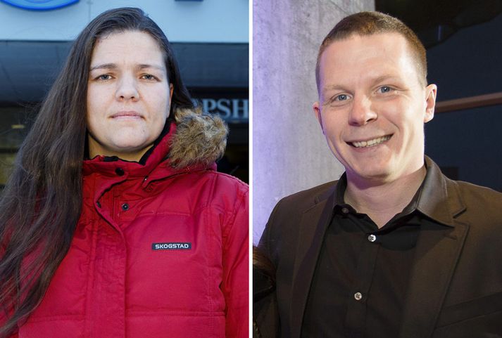 Kristín Harpa Hálfdánardóttir og Einar Örn Jónsson.