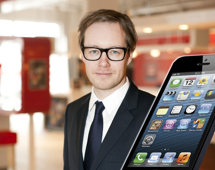 Salan á iPhone nam í desember um 40% af allri farsímasölu Vodafone.