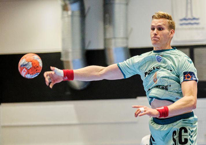 Línumaðurinn Elliði Snær Viðarsson skoraði eitt mark í sigri Gummersbach. 