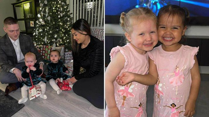 Athena og Anita fögnuðu þriggja ára afmæli sínu í seinasta mánuði.