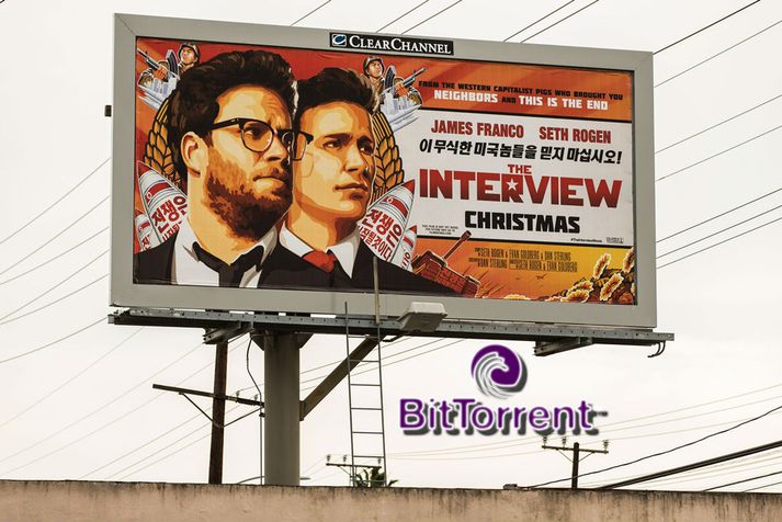 Forsvarsmenn Bittorrent segja heimasíðu sína kjörna fyrir dreifingu The Interview.