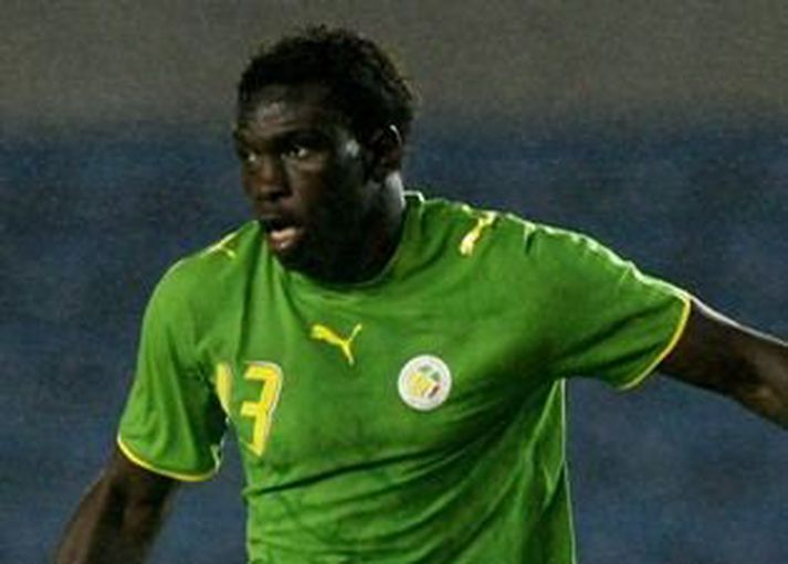 Diatta í leik með Senegal.