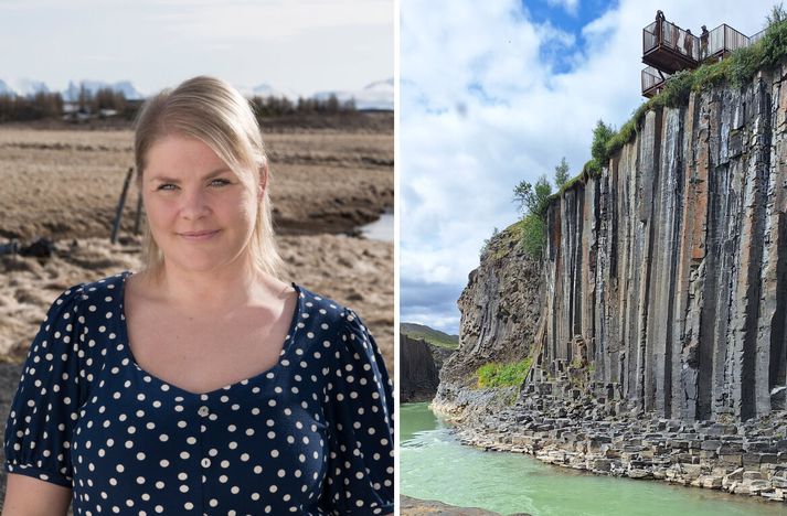 Auðdís segir hræðilegt að horfa upp slysið í gær. 