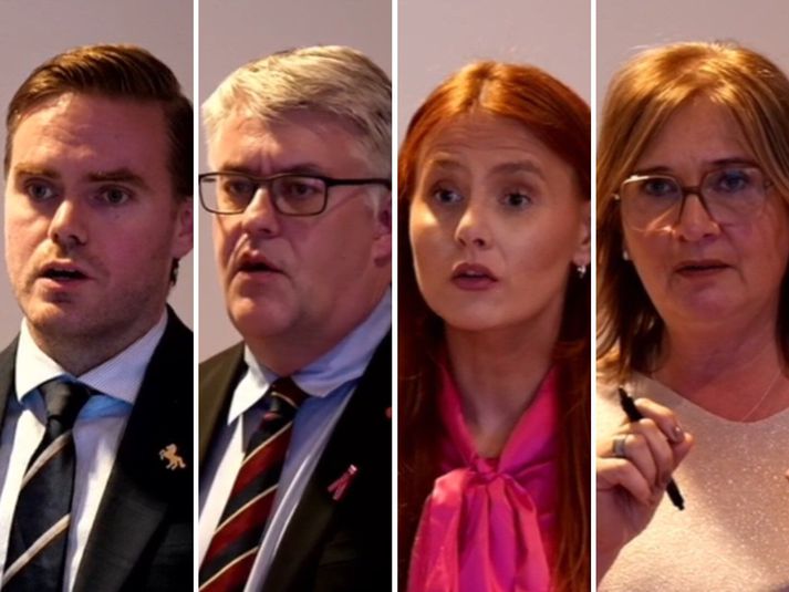 Einar Geir Þorsteinsson fékk hörð andsvör frá Árna Rúnari Þorvaldssyni, Hildi Rós Guðbjargardóttur og Kristínu Maríu Thoroddsen þegar hann velti upp tengslum móttöku hælisleitenda og öryggismála í skólum Hafnarfjarðar.