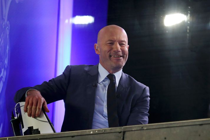 Alan Shearer hefur starfað mikið í sjónvarpi sem knattspyrnusérfræðingur eftir að skórnir fóru upp á hillu.