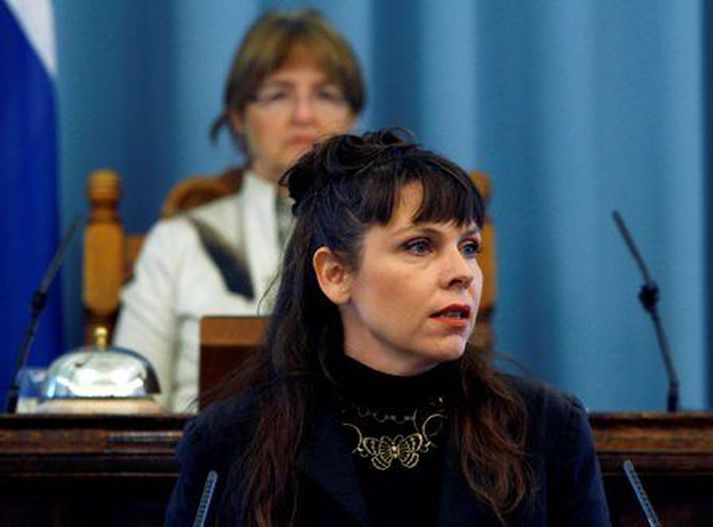 Birgitta Jónsdóttir er vægast sagt óhress yfir atburðum gærdagsins.