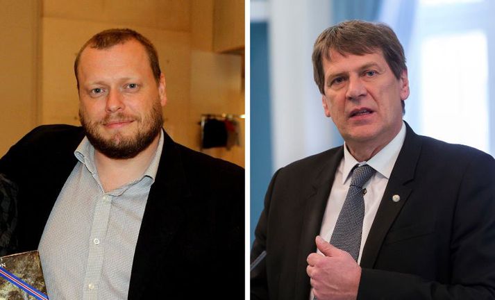 Brynjar gefur ekkert fyrir úrsögn Ragnars Þórs úr skólanefnd Borgarholtsskóla.