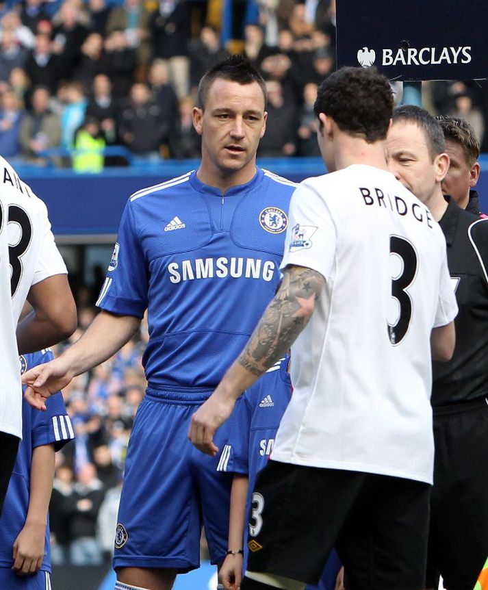 Bridge neitaði að taka í hönd Terry er hann komst að því að Terry hefði sængað hjá kærustunni hans.