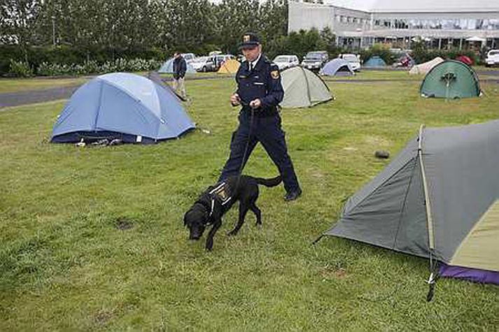 Lögreglan mun hafa víðtækt eftirlit með fíkniefnum um helgina.