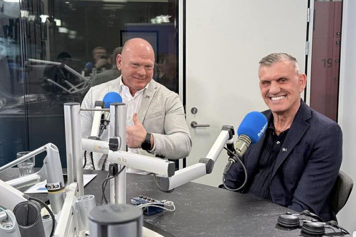 Baldur Borgþórsson, til vinstri, og Sigfús Aðalsteinsson, til hægri. 